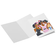 Load image into Gallery viewer, Trio of Joyful Sisters - Blank Inside