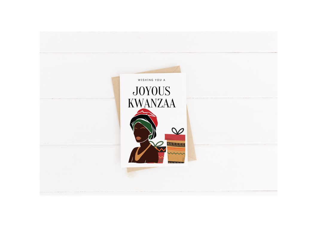 Wishing you a Joyous Kwanzaa